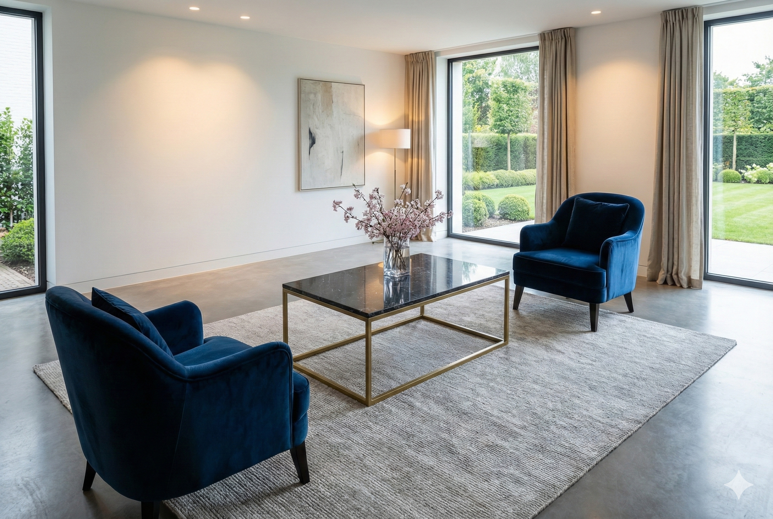 Mesa de mármol Carrara